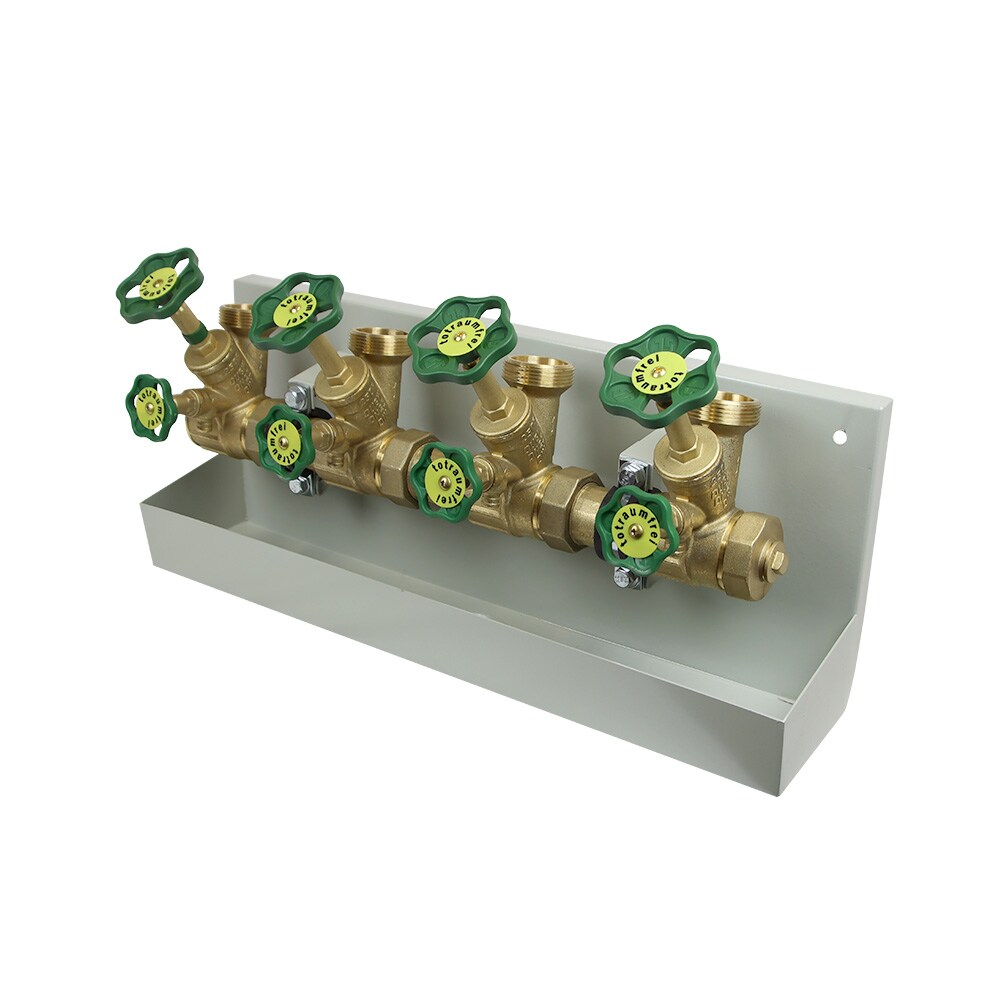ATV-Station oberes Anschlussgewinde 1 1/4` x 1 1/2` steigende Spindel 4-fach
