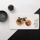 thumbnail of Villeroy & Boch Manufacture Rock blanc - Mickey Mouse Servierplatte 34,9 x 17,9 cm