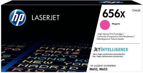 hp Toner Cartigde 656X magenta für Color LaserJet Enterprise M652n