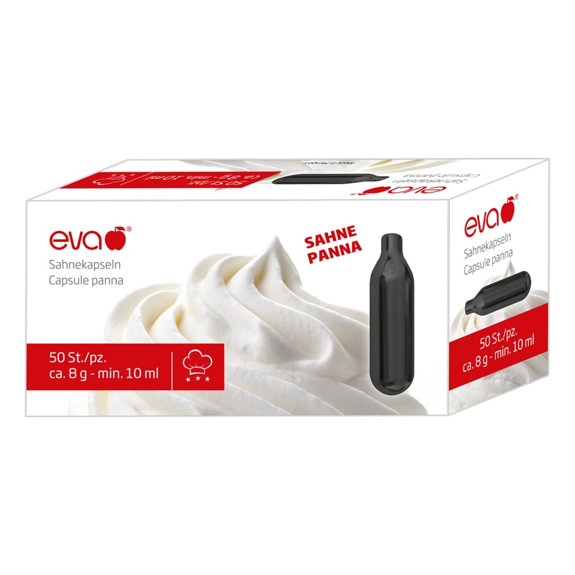 Eva 50 cápsulas de crema negra eva