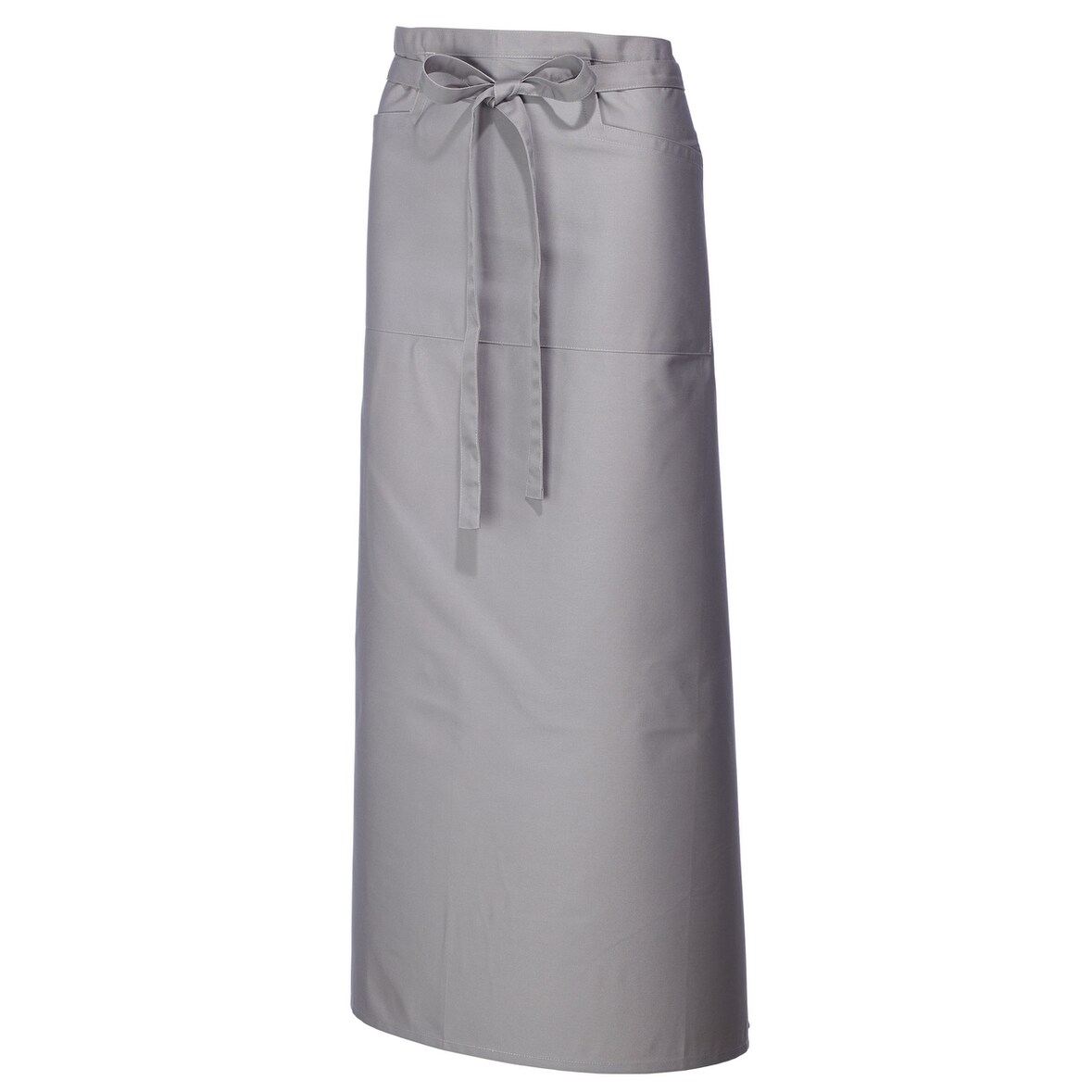 METRO PROFESSIONAL Bistro schort lang, polyester/katoen, 100 x 100 cm, grijs, 3 stuks