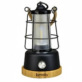 thumbnail of Lumisky Lanterne sans fil LED WILDY H23cm Acier Noir