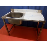 thumbnail of Fregadero industrial cocina con hueco lavavajillas, largo 1.200 mm. YOSTIN®