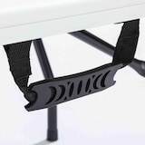 thumbnail of Table de réception pliante 180 cm blanche en PEHD  8 places - Oviala