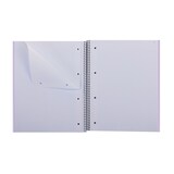 thumbnail of Caderno A4+ capa extra rígida 80H 80G C5MM microperfurado 1 faixa colorida Navigator Lavanda