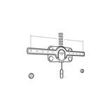 thumbnail of Support Tv Mural Fixe Pour Téléviseur 40" à 75" Poids Max 70kg Usage Non Intensif Erard