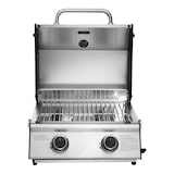 thumbnail of TAINO PLATINUM COMPACT Tafelgrill 2 Branders Gasgrill Roestvrijstalen Compacte Camping BBQ