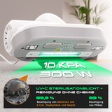 thumbnail of Brandson Matratzenreinigungsgerät Milbenstaubsauger 300W, UV-C Licht, 300 W, beutellos, HEPA Filter, für Betten, Polstermöbel, ideal für Allergiker
