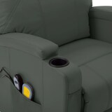 thumbnail of vidaXL Massagesessel mit Aufstehhilfe Anthrazit Kunstleder