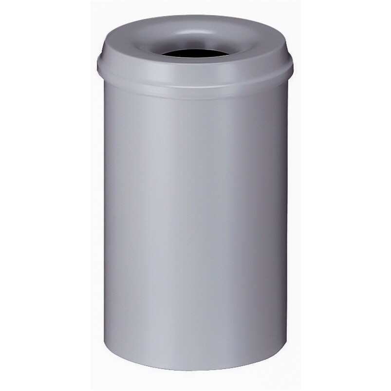 V-part Vlamdovende papierbak 20 ltr - grijs