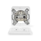 thumbnail of Nedis Antennen Enddose - 1x F-Connector Female / 1x IEC Connector Female / 1x IEC Connector Male - 75 Ohm - Return path - Silber / Weiss