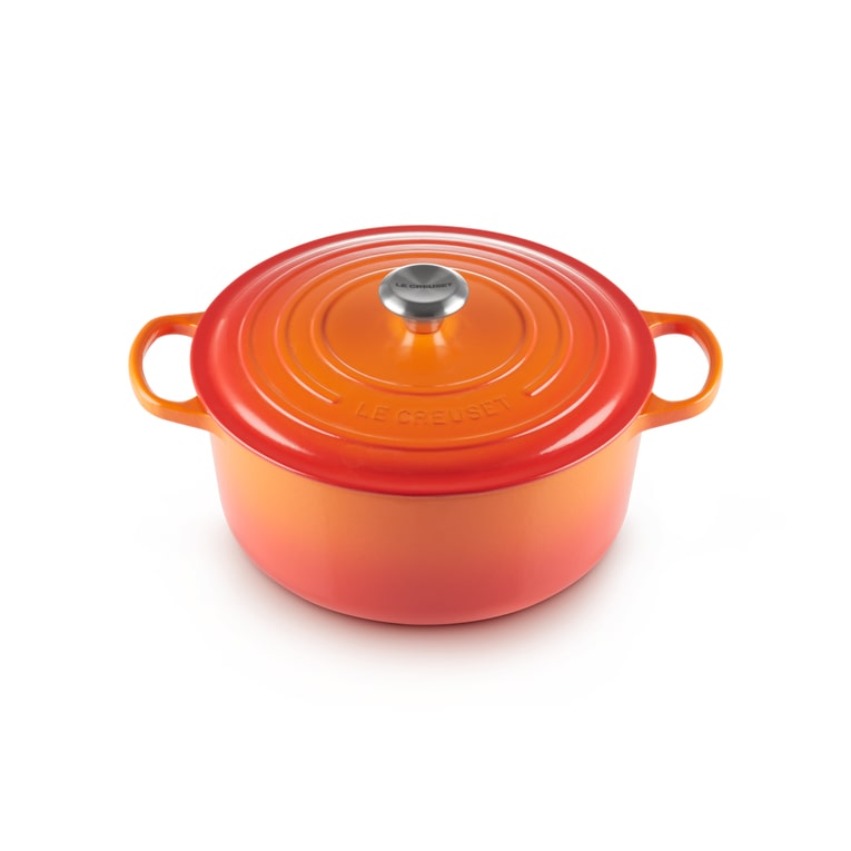 Le Creuset Signature Roaster round 28cm oven red (21177280902430)