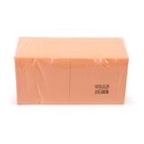 thumbnail of Tafel-Servietten, apricot,  3-lagig, 33 x 33 cm, Inhalt 250 Stück