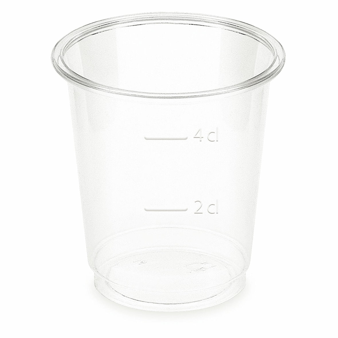 80x BIO Schnapsbecher glasklar 2 cl / 4 cl 20 ml 40 ml Biokunststoff PLA