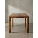thumbnail of Esszimmertisch 120 - 200 cm Sheesham Massivholz Zeitlos, Küchentisch Verlängerbar, Speisetisch Groß Rechteckig Schlicht, Holztisch