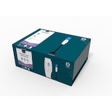 thumbnail of METRO Professional Desinfektionsmittelspender, Aluminium, 36 x 36 x 173 cm, 1300 ml, freistehend, weiß / schwarz