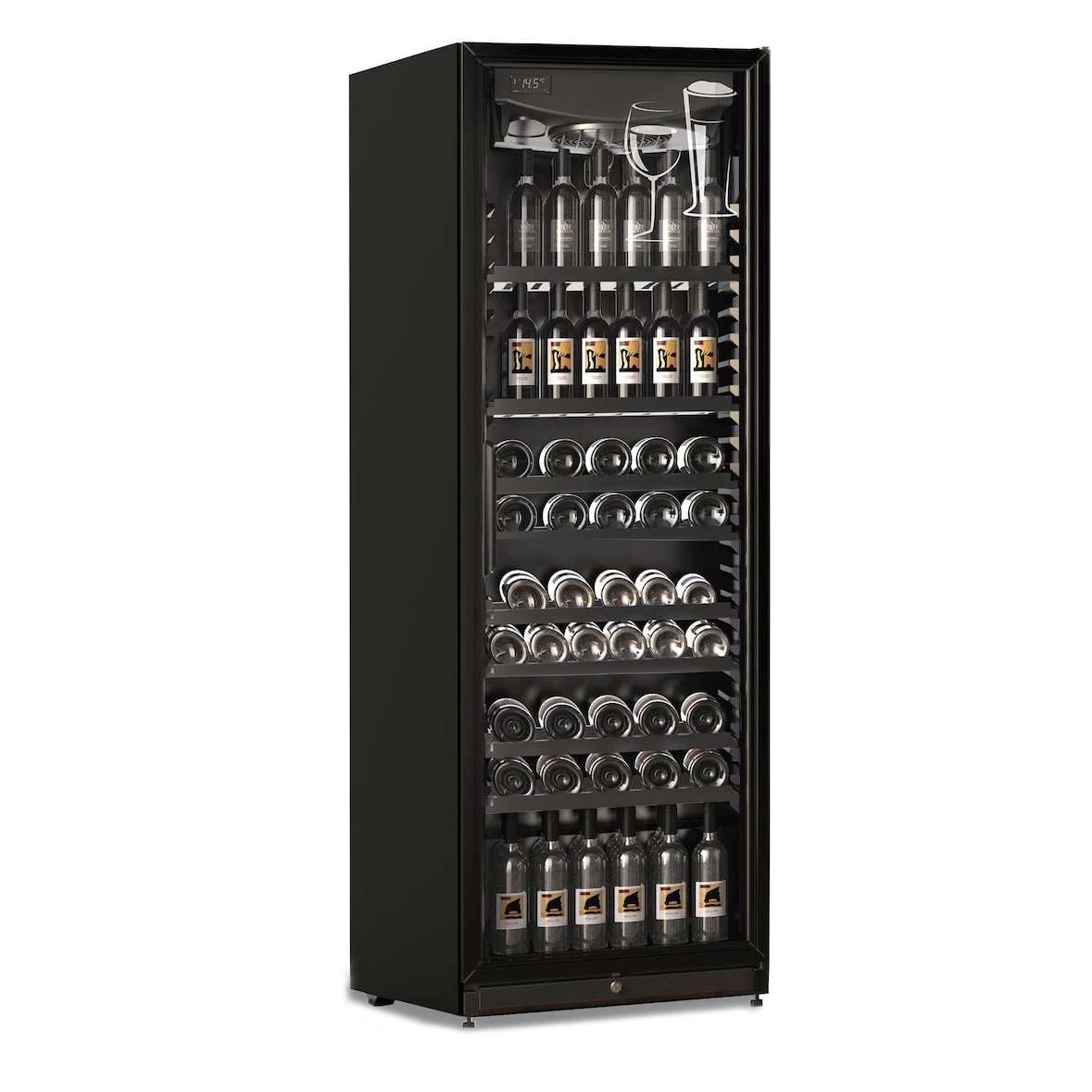 Cave à vins RUGIADA WINE & BEER, 593 x 599 x 1838 mm, ventilé, présentation bière et vin
