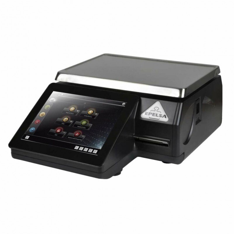 Balanza Epelsa K-Scale 10 RL con impresora térmica de etiqueta