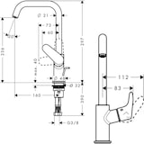 thumbnail of Hansgrohe FOCUS 240 Einhandmischer Waschtisch mit Ablaufgarnitur