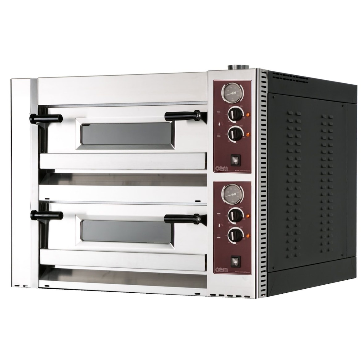 OEM Four à pizza mécanique 2 chambres 8 pizzas de 35 cm