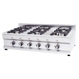 thumbnail of Maquimport - Cocina a gas de sobremesa de 6 quemadores - Magma serie 500