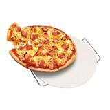 thumbnail of 2er Pizza Steinplatte Pizzaplatte Brotbackplatte Pizzateller Ø33cm