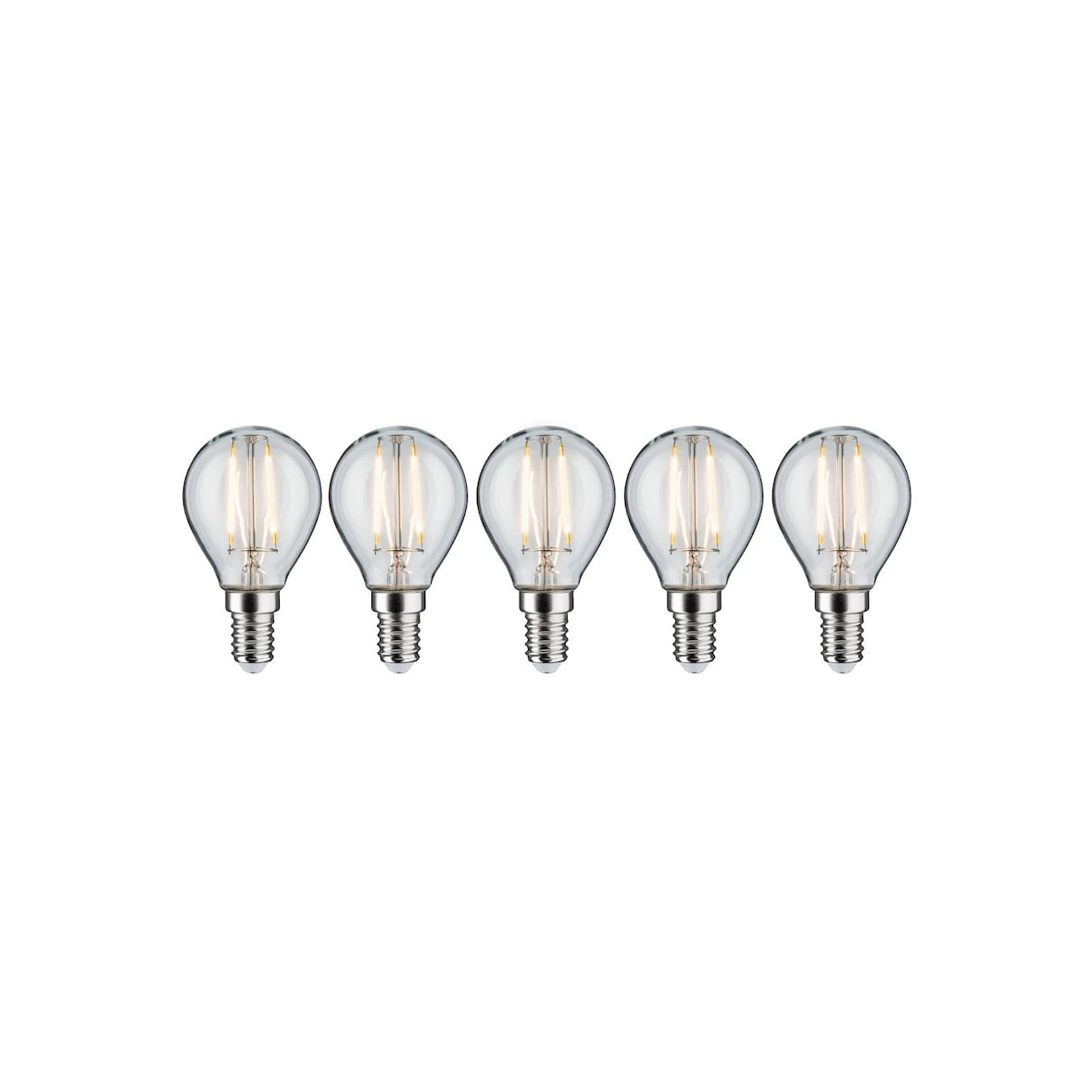 Paulmann Filament Bundle LED Tropfen E14 230V 5x250lm 5x2,6W 2700K Klar 5090