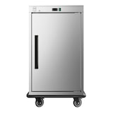 thumbnail of METRO PROFESSIONAL Carro caliente para banquetes GBT11021, acero inoxidable, 81.5 x 89.5 x 137.5 cm, GN 2/1, plateado