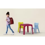 thumbnail of garbar JAN Kinderstuhl-Tisch Indoor, Outdoor Set 4+1 Himmelblau/Fuchsia/Orange/Limettengrün/Aquaminze