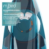 thumbnail of MyBeo Travel Reisebügeleisen, 1100 Watt Bügeleisen mit Dampf und Edelstahl Gleitsohle