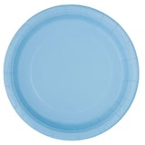 thumbnail of 8 runde Teller hellblau