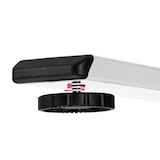 thumbnail of Tischgestell Melville höhenverstellbar 110-168x60x70-119cm