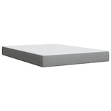 thumbnail of vidaXL Boxspringbett mit Matratze Hellgrau 140x190 cm Stoff