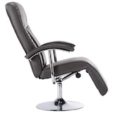 thumbnail of Fauteuil TV gris similicuir Modèle Gervella