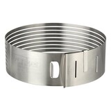 thumbnail of Zenker Patisserie Tortenboden-Schneidhilfe, Tortenring, Tortenschneider, Edelstahl, passend für Ø 26 / 28 cm, 7701