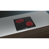 thumbnail of Siemens ET675FNP1E hobs Negro, Acero inoxidable Integrado Cerámico 4 zona(s)