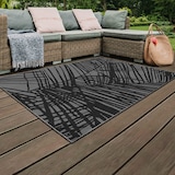 thumbnail of Tapis d'extérieur en polypropylène 120 x 170 cm noir