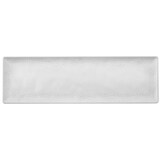 thumbnail of APS GN 2/4 FOOTMARK-dienblad - melamine, 53 x 16,2 cm, wit/grijs, GN-systeem, vaatwasmachinebestendig