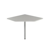 thumbnail of Mesa de canto Rocada 90º em faia para secretária série WORK/METAL - alumínio/cinzento