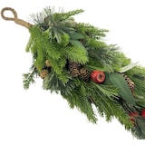 thumbnail of Landelijke kerst decoratie hanger - Pinecone apples | 70 cm | kerst versiering | Groen