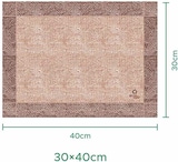 thumbnail of MONOUSO - Tischset aus Papier Kraft "Sackleinen" 30x40cm 40g/m² (500 Stück)