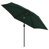 thumbnail of vidaXL Parasol kantelbaar met LED 3 m groen