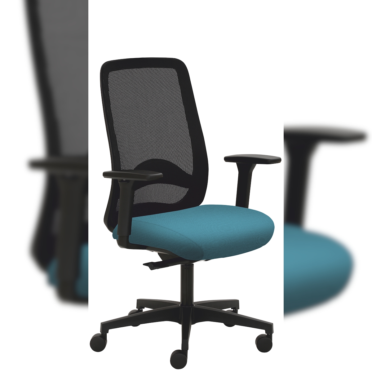 Mayer Sitzmöbel, Drehstuhl 2228, Türkis, 2228_AV3D_SYM++_30616