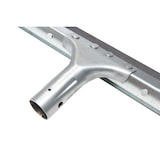 thumbnail of METRO Professional Escobilla de goma para suelos, reforzado, metal / goma, 45 cm, plateado / negro