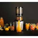 thumbnail of Kuvings | Extracteur de jus Mains libres AUTO8 | Découpe automatique des fruits et légumes entiers | Panier 2L | Nettoyage facile | Silver
