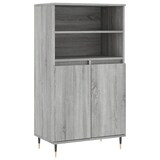 thumbnail of Helloshop26 - Buffet Sideboard Kommode Kleiderschrank Aufbewahrungsmöbel Organizer Küche Wohnzimmer Lounge hohe Sonoma-Eiche 60 x 02_0035384