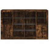 thumbnail of Helloshop26 - Buffet Sideboard Kommode Kleiderschrank Aufbewahrungsmöbel Organizer für Küche Wohnzimmer Lounge mit LED-Beleuchtung 02_0037209