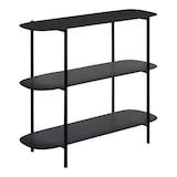 thumbnail of Helloshop26 - Consolle in acciaio 70 x 90 x 32 cm nero 03_0008567