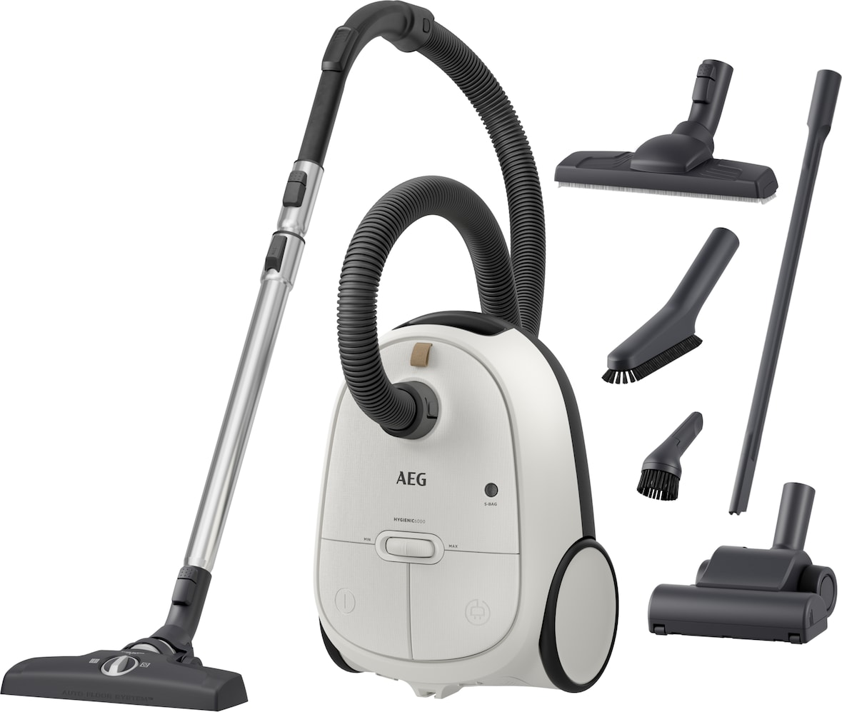 Aspiradora con bolsa Hygienic 6000 de 850 W y 73 dB(A)