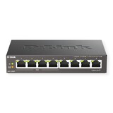thumbnail of Switch desktop non gestito D-Link DGS-1008P a 8 porte Gigabit PoE+